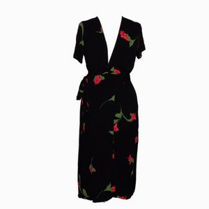 REFORMATION - SS - Midi - Wrap Dress - Medium